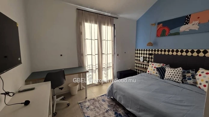 New villa for rent flic en flac jardin danna phase 1 with seaview
